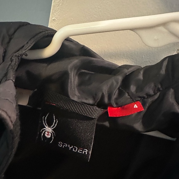 Spyder Kids Black Puffer Jacket - Picture 3 of 3